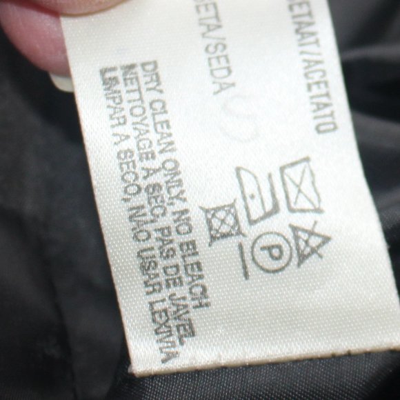 Louis Feraud Long black silk dress made by Joy Cherry size 42 - Picture 11 of 15